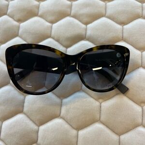 Dior Tortoise and Crystal Sunglass